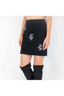 Elisabetta Franchi Korte Rokken Skirt Black -Elisabetta Franchi Winkel 0025e131670240c6459094d1285679b1