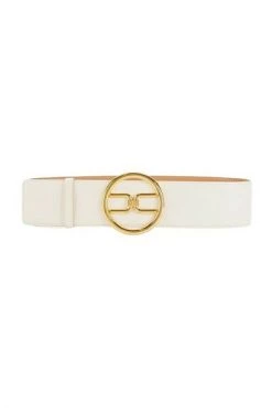 Elisabetta Franchi Riemen Belt CT11S11E2 Beige