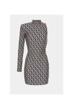 Elisabetta Franchi Casual Jurken Dresses Black