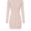 Elisabetta Franchi Casual Jurken Knitted Dresses Pink