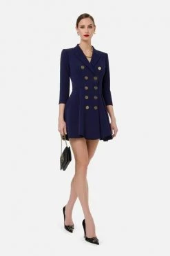 Elisabetta Franchi Feestjurken Party Dresses Blue