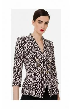 Elisabetta Franchi Blazers Black -Elisabetta Franchi Winkel 01b24f875f2bc5c1e8995ea6d3d1f58e