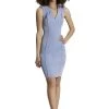 Elisabetta Franchi Casual Jurken Dress Blue