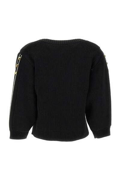 Elisabetta Franchi Hoodies & Sweatvesten Sweatshirts Black 3 Elisabetta Franchi Hoodies & Sweatvesten Sweatshirts Black - Afbeelding 3