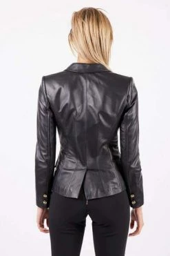 Elisabetta Franchi Leren En Suède Jassen Leather Jackets Black -Elisabetta Franchi Winkel 02df19f87367a0f84fe8d3913d99f0ea