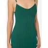 Casual Jurken ELISABETTA FRANCHI Green