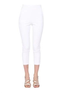 Elisabetta Franchi Broeken Cropped Trousers White 7 Elisabetta Franchi Broeken Cropped Trousers White -Elisabetta Franchi Winkel 033138d6e56f5f7d69c9c1317f5cf7d8