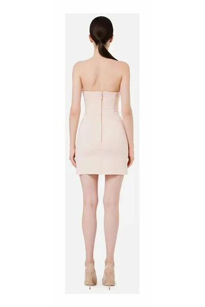 Elisabetta Franchi Casual Jurken Short Dresses Pink 1 Elisabetta Franchi Casual Jurken Short Dresses Pink