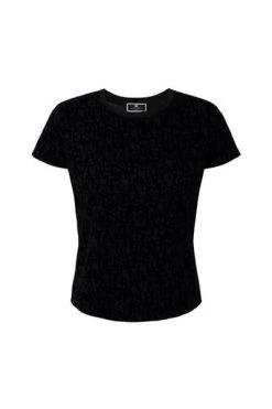 Elisabetta Franchi T-shirts T-SHIRT Black
