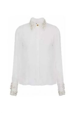 Elisabetta Franchi Longsleeve Shirts Shirts White