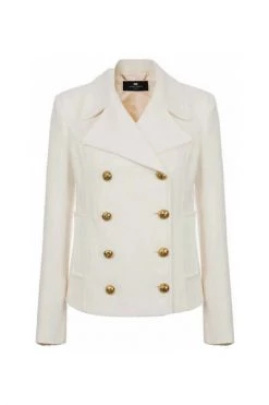 Elisabetta Franchi Blazers White 6 Elisabetta Franchi Blazers White -Elisabetta Franchi Winkel 03d45e7d4aabbab9a9480842da1cd9d2