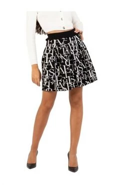 Elisabetta Franchi Korte Rokken Littering Press Cannons Skirt Black 8 Elisabetta Franchi Korte Rokken Littering Press Cannons Skirt Black -Elisabetta Franchi Winkel 040b8d9e12b375564e40f10892733a58