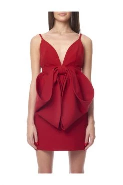 Elisabetta Franchi Feestjurken Dress Red -Elisabetta Franchi Winkel 04fb03e887cdcc427b66b5cde68bdc82