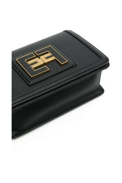 Schoudertassen Elisabetta Franchi Bags.. Black Black 2 Schoudertassen Elisabetta Franchi Bags.. Black Black - Afbeelding 2