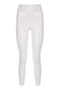 Elisabetta Franchi Leren Broeken Trousers White 5 Elisabetta Franchi Leren Broeken Trousers White -Elisabetta Franchi Winkel 0632d8fe7ddeec33d3aa438aa4eaf450