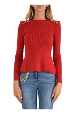 Elisabetta Franchi Hoodies & Sweatvesten Sweatshirts Red -Elisabetta Franchi Winkel 064fc76196fecea262731436f83a8db5