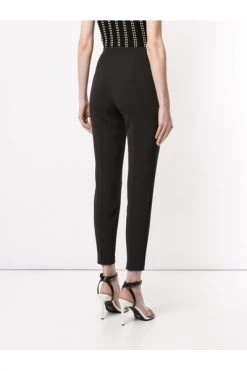 Elisabetta Franchi Chino's High -wool Pants Black -Elisabetta Franchi Winkel 068672181d978dc5be814b8bc2074ad8