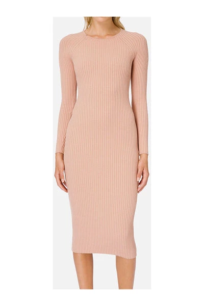 Elisabetta Franchi Casual Jurken JURK Pink 3 Elisabetta Franchi Casual Jurken JURK Pink - Afbeelding 3