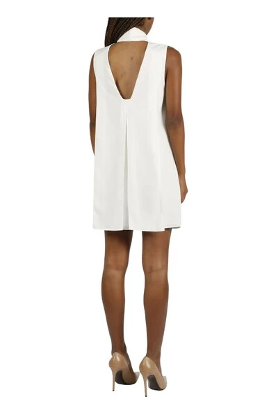Elisabetta Franchi Casual Jurken Short Dresses White 2 Elisabetta Franchi Casual Jurken Short Dresses White - Afbeelding 2