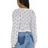 Elisabetta Franchi Shirts DALIA CROP TOP White