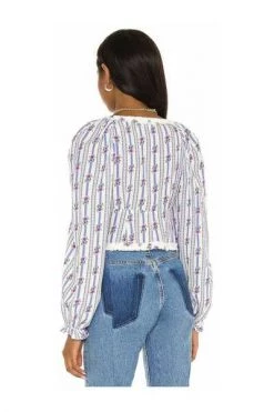 Elisabetta Franchi Shirts DALIA CROP TOP White