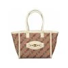 Elisabetta Franchi Shoppers Maxi Tote Bag Brown