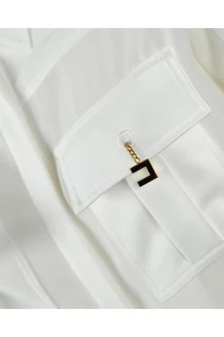 Elisabetta Franchi Longsleeve Shirts Formal Shirts White 5 Elisabetta Franchi Longsleeve Shirts Formal Shirts White -Elisabetta Franchi Winkel 08e321c8058cb1e7898e70694359e8a8