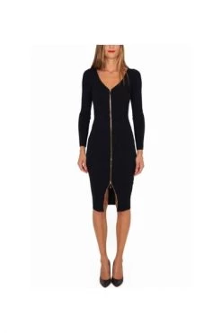 Elisabetta Franchi Casual Jurken Dresses Black -Elisabetta Franchi Winkel 09424b8508d45bac450c211a85e56c33