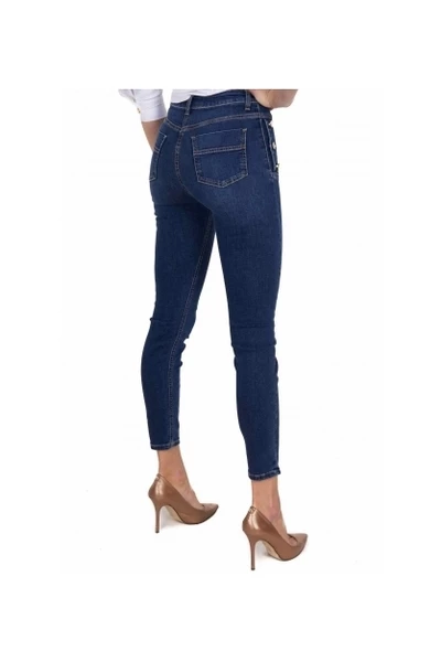 Elisabetta Franchi Skinny Jeans Blue 2 Elisabetta Franchi Skinny Jeans Blue - Afbeelding 2