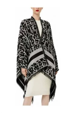 Elisabetta Franchi Kimono's Kimono Black -Elisabetta Franchi Winkel 09609c7388a5ca373d2226a922e9189c