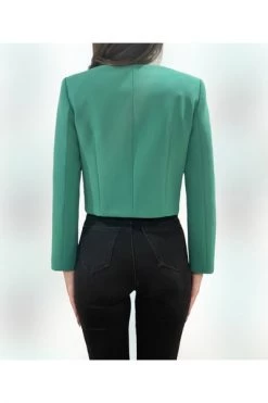 Elisabetta Franchi Blazers Green