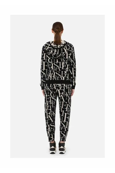 Elisabetta Franchi Hoodies & Sweatvesten Hoodies Black 2 Elisabetta Franchi Hoodies & Sweatvesten Hoodies Black - Afbeelding 2