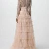Elisabetta Franchi Maxi Jurken Maxi Dresses Pink