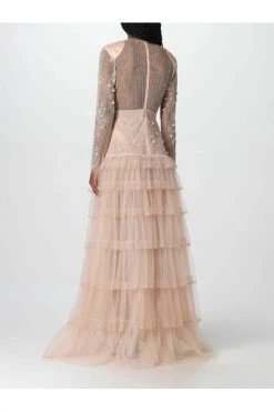Elisabetta Franchi Maxi Jurken Maxi Dresses Pink