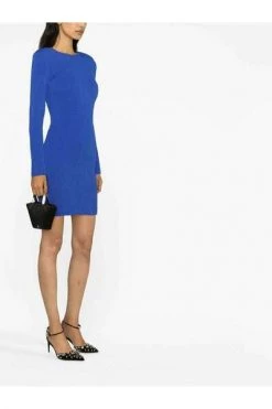 Elisabetta Franchi Casual Jurken Short Dresses Blue -Elisabetta Franchi Winkel 0a972e2b4a53b8e0056764eaacdbd1fa