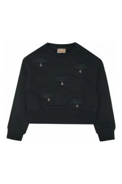 Elisabetta Franchi Sweaters Sweatshirt Black