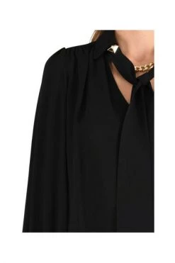 Blouses ELISABETTA FRANCHI Blouse Black -Elisabetta Franchi Winkel 0b86e2b58a462d785209c1758c54bd61