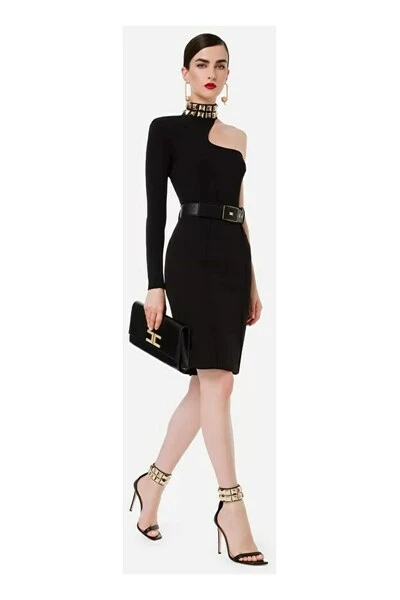Elisabetta Franchi Kokerrokken Pencil Skirts Black 3 Elisabetta Franchi Kokerrokken Pencil Skirts Black - Afbeelding 3