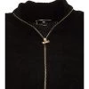 Elisabetta Franchi Hoodies & Sweatvesten Zip-Through HOODIE Black