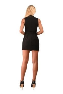 Elisabetta Franchi Casual Jurken Dress Ab31427e2-110 Black -Elisabetta Franchi Winkel 0bf21441984a77444108c3b725208a15