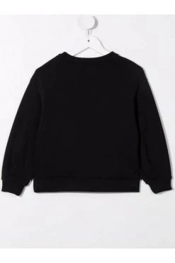 Elisabetta Franchi Sweaters Logo-Print Sweatshirt Black -Elisabetta Franchi Winkel 0c031000a2ce2fdb389c5ce2df05d10e