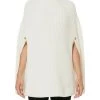 Elisabetta Franchi Coltruien Turtleneck With Cut Sleeves White