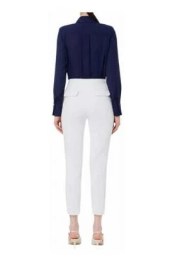 Elisabetta Franchi Longsleeve Shirts Blouse Blue -Elisabetta Franchi Winkel 0c73db381269ce8a48c2fb446565a83b