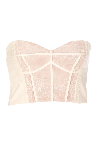 Elisabetta Franchi Sleeveless Tops White 4 Elisabetta Franchi Sleeveless Tops White - Afbeelding 4