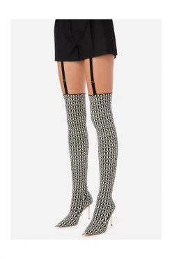 Elisabetta Franchi Laarzen Boots Gray