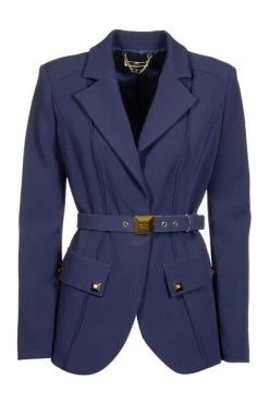 Elisabetta Franchi Blazers Blue