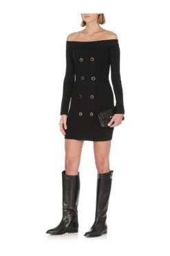 Elisabetta Franchi Casual Jurken Dresses Black Black -Elisabetta Franchi Winkel 0d4f282bc51793d5886478570b63abff