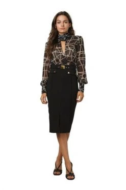 Elisabetta Franchi Blouses Blouse Brown