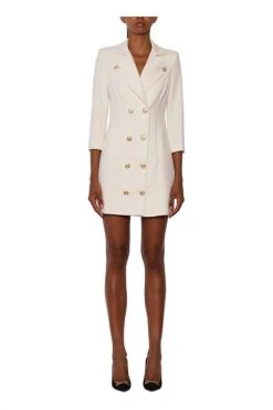 Elisabetta Franchi Jurken Dress White