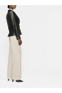 Elisabetta Franchi Leren En Suède Jassen Leather Jacket Black -Elisabetta Franchi Winkel 0de71771adcdd6edfa60ff5d47ceca0d